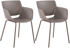 Set van 2 tuinstoelen Alpena
