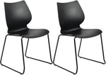 Set van 2 stapelstoelen Houma