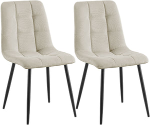 Set van 2 eetkamerstoelen Tilde