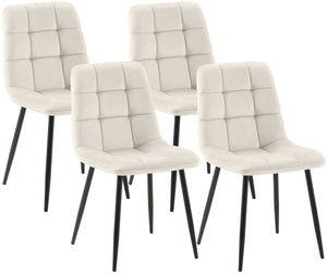Set van 4 eetkamerstoelen Tilde