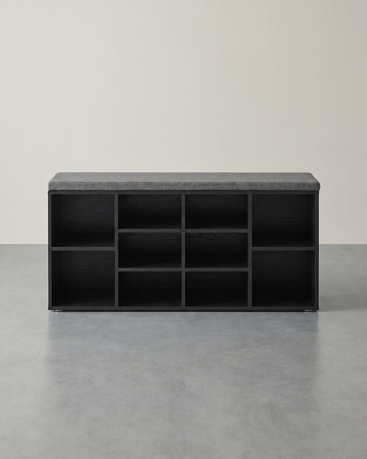 Schoenenbank met Opbergruimte – Verstelbare Planken – Linnenlook Bekleding – Tot 136 kg