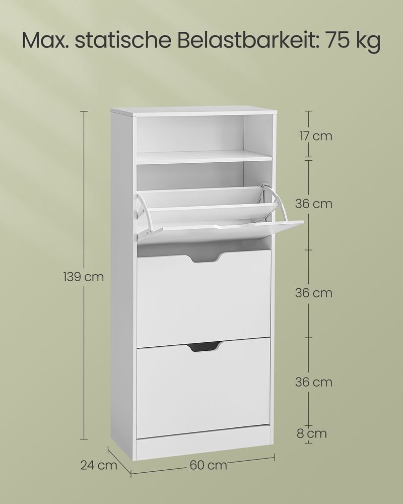 Schoenenkast Hoog – Veelzijdig – Stijlvol Design