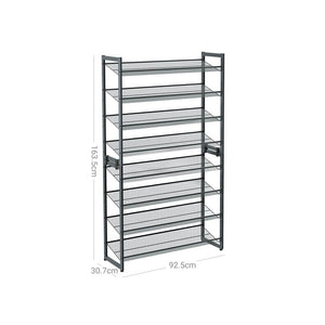 Schoenenrek 8-laags - Stapelbaar Opbergrek - Schoenenorganizer