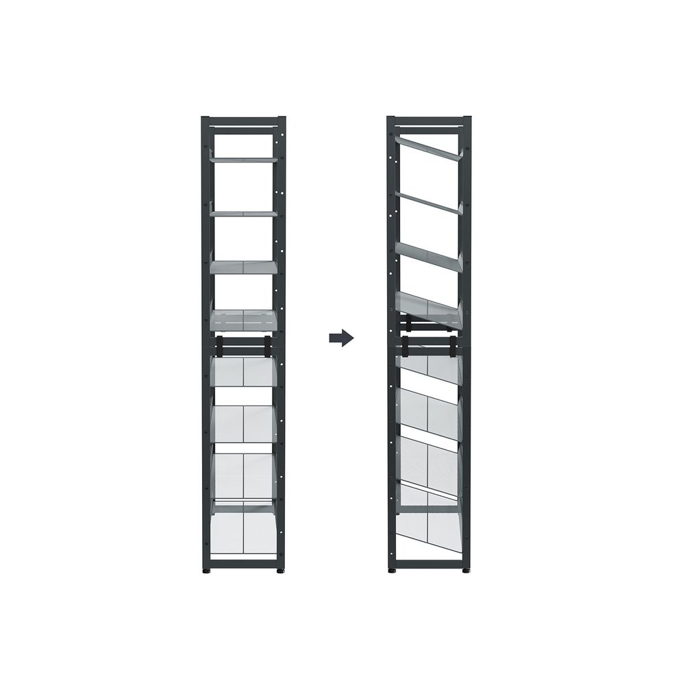 Schoenenrek 8-laags - Stapelbaar Opbergrek - Schoenenorganizer